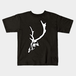 Deer skull and antlers Kids T-Shirt